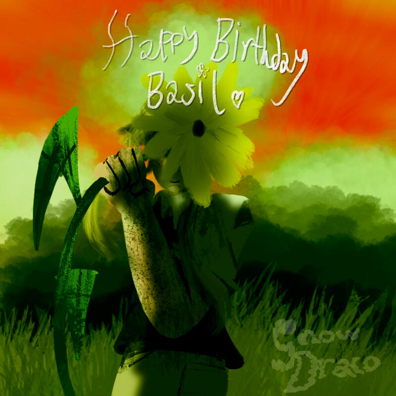 Cover art I made for my cover of A Home for Flowers from Omori.